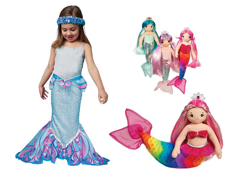 Mermaid Dress Up and Dolls