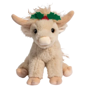 Laddie Holiday Highland Cow Mini Soft