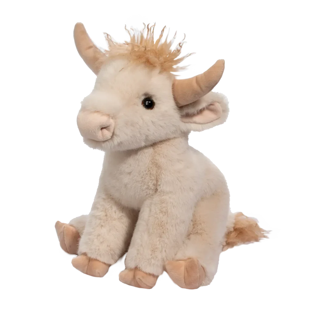Laddie Cream Highland Cow Super Soft